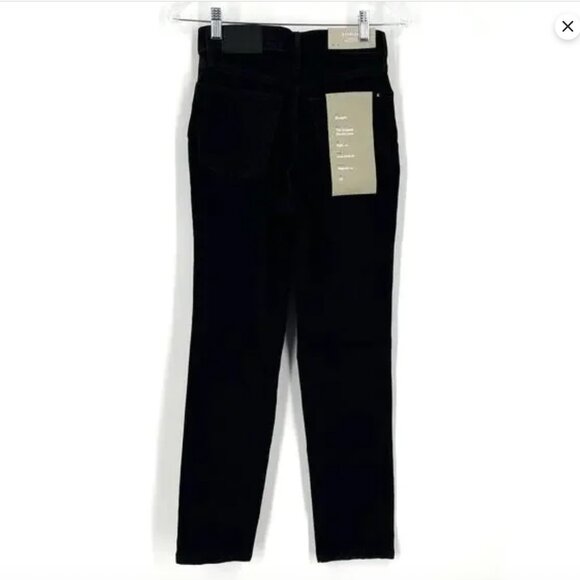 Everlane The Original Cheeky Jean Black Size 24 - Picture 3 of 6